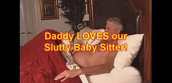  Daddy eats BabySitters CREAM PIE